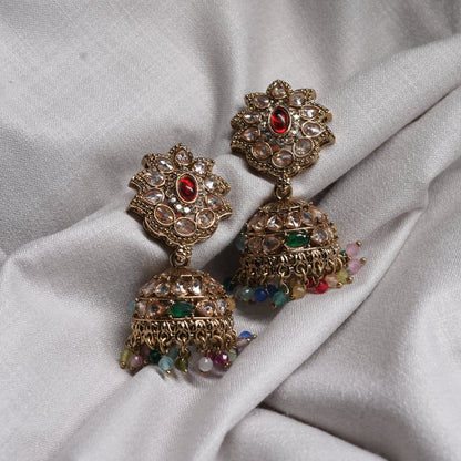 Royal Kundan Jhumka