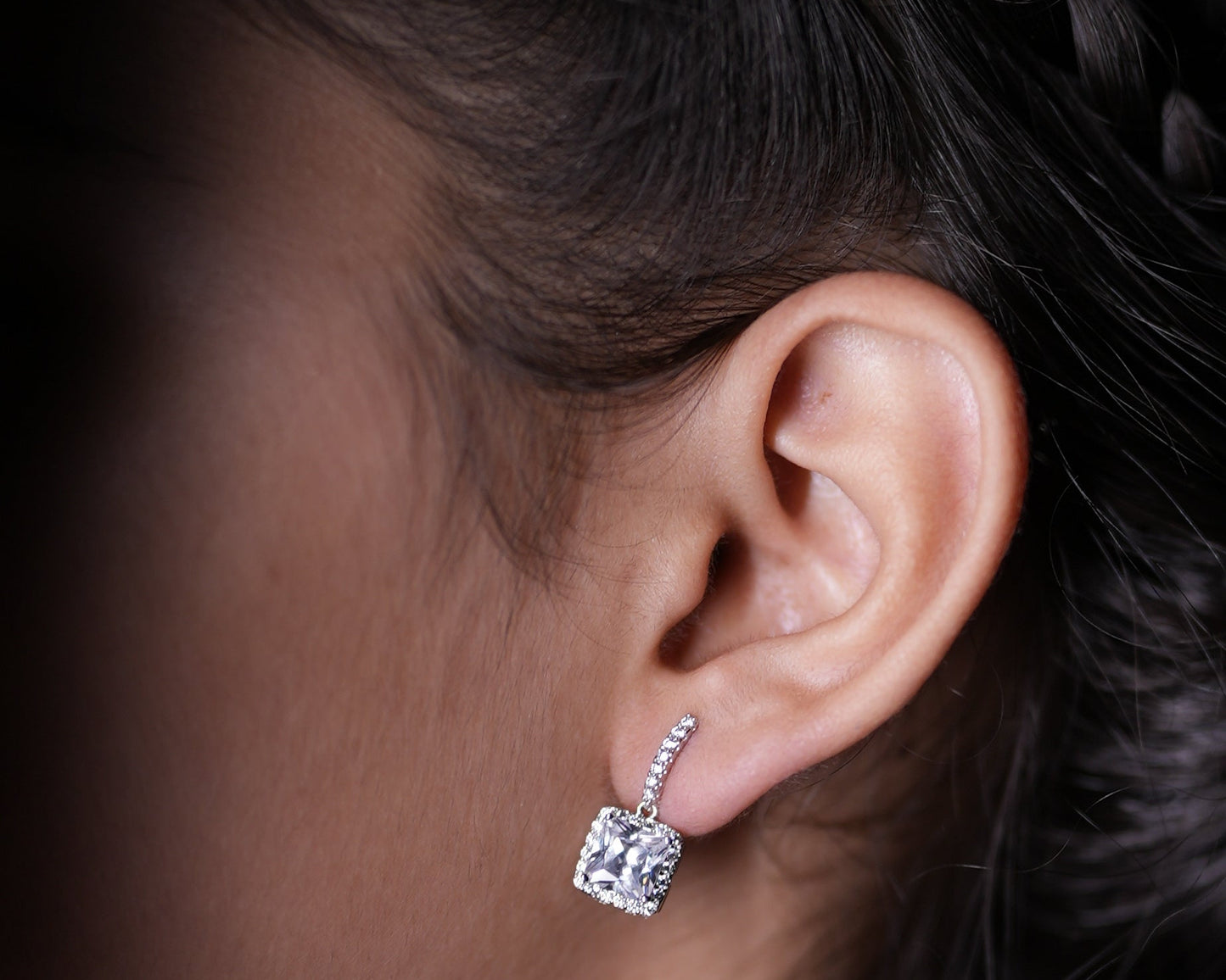 Crystal Drop Earrings