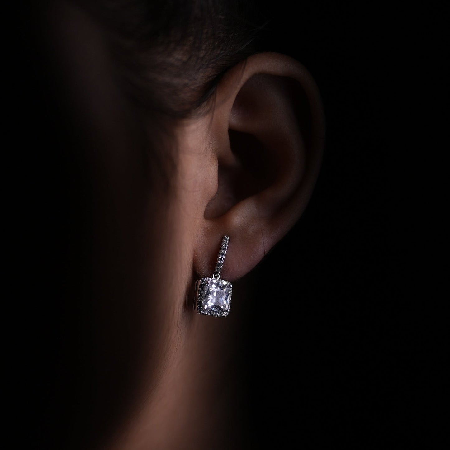 Crystal Drop Earrings