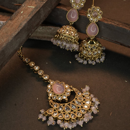 Zeenat Kundan Set