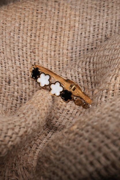 Floral Gold-plated Bracelet